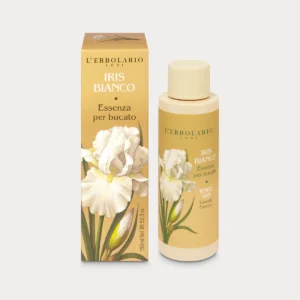essenza per bucato iris bianco l'erbolario