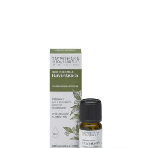 olio essenziale ravintsara nasoterapia