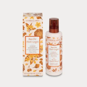 profumo 50 ml bacche fiori legni l'erbolario