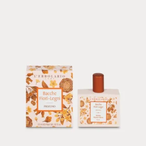 profumo 50 ml bacche fiori legni l'erbolario