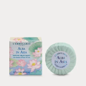 sapone profumato alba in asia l'erbolario