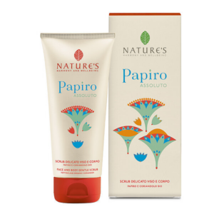 scrub delicato viso e corpo papiro assoluto nature's