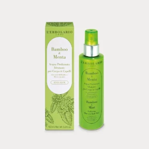 acqua profumata idratante bamboo & menta l'erbolario